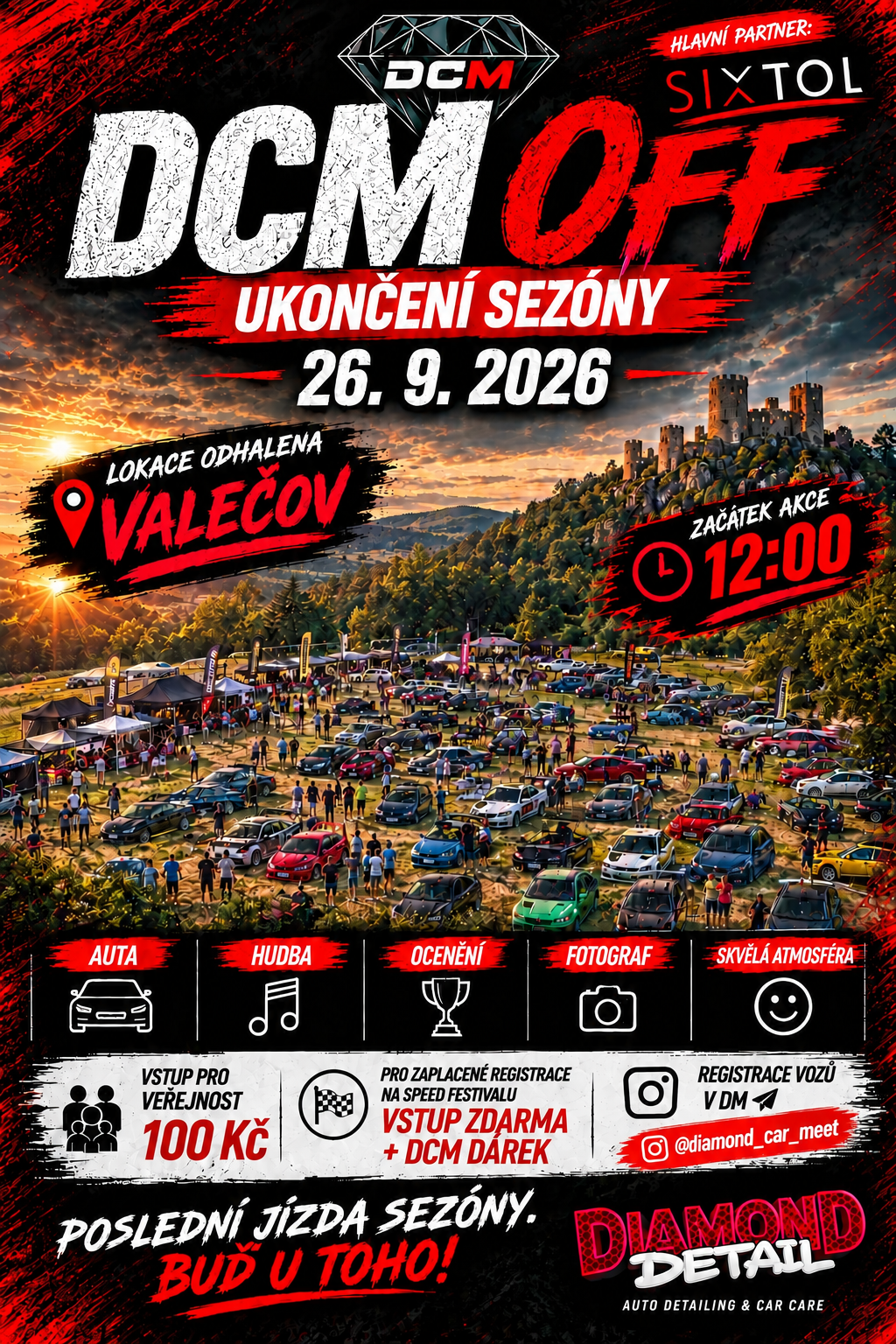 DCM OFF – ukončení sezóny na Valečově 26. 9. 2026